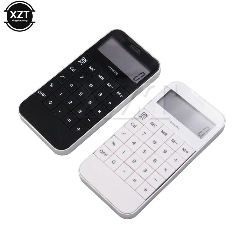 Portable Pocket Electronic Calculator 10 Digits Display Calculate Calculator Simplicity Fashion Mini Arithmetic Calculator