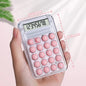 Cute Silent Calculator Mini Version Learning Auxiliary Small  Portable Calculator Back To School Supplies Students/Finance