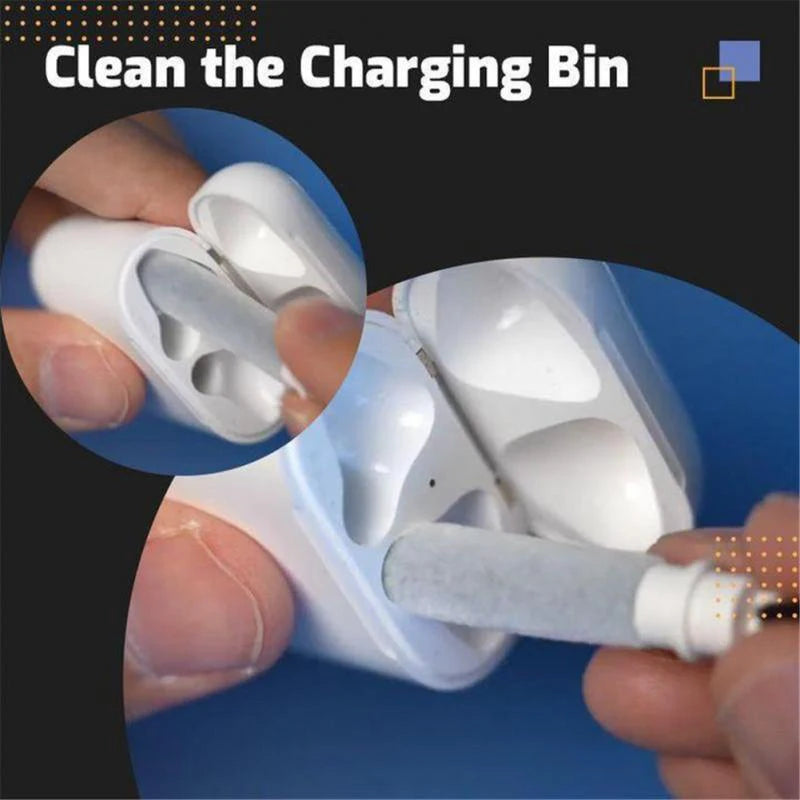 Cleaning Tool for Bluetooth Earphone For Airpods Pro 1 2 3 Earbuds Case Cleaning Pen Bursh Pen for Samsung Xiaomi Huawei Airdots