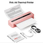 Phomemo M832 Portable Printer Bluetooth Thermal Tattoo Printer Inkless Support 50/80/110/Letter/A4/A5 Thermal Paper for Mobile