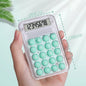 Cute Silent Calculator Mini Version Learning Auxiliary Small  Portable Calculator Back To School Supplies Students/Finance