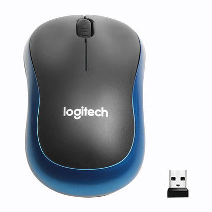 Logitech M185 Wireless Mouse 2.4 GHz USB 1000DPI 3 Buttons Silent Gaming Optical Navigation Mice for PC/Laptop Mouse Gamer