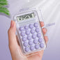 Cute Silent Calculator Mini Version Learning Auxiliary Small  Portable Calculator Back To School Supplies Students/Finance